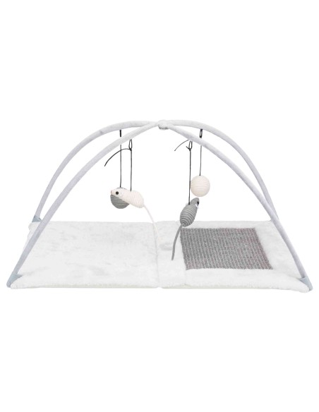 TRIXIE ALFOMBRILLA RASCADOR CON JUGUETES DE CUERDA PARA GATOS - 60 X 33 X 42 CM 60 X 33 X 42 CM - 2