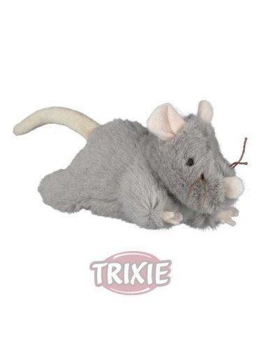 TRIXIE RATÓN PELUCHE CON SONIDO 15 CM - 2