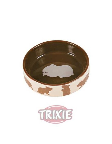 TRIXIE COMEDERO CERÁMICO PARA HÁMSTERS Ø8 CM / 80 ML - 3