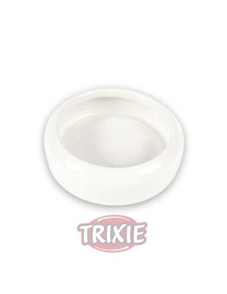 TRIXIE COMEDERO CERÁMICO PINTADO PARA COBAYAS Ø10 CM / 200 ML - 3