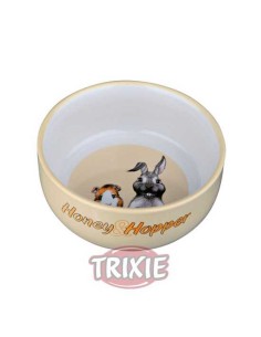TRIXIE COMEDERO CERÁMICO HONEY & HOPPER Ø11 CM / 250 ML - 2 2