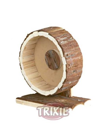 TRIXIE RUEDA GIRATORIA MADERA NATURAL LIVING Ø20 CM - 2