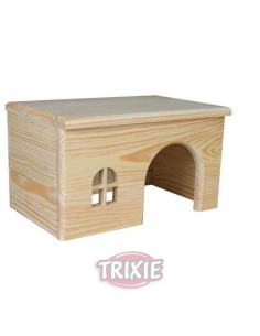 TRIXIE CASITA MADERA PARA ROEDORES 28 X 16 X 18 CM - 2