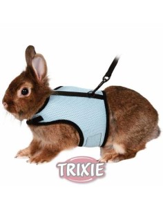 TRIXIE ARNÉS SUAVE CON CORREA PARA CONEJOS ENANOS