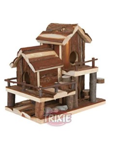 TRIXIE CASITA HÁMSTERS BIRTE NATURAL LIVING 25 X 24 X 16 CM - 2