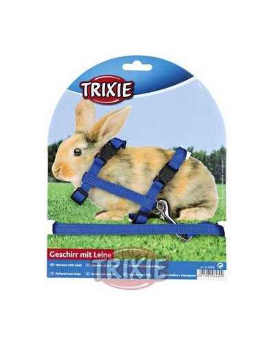 TRIXIE SET ARNÉS Y CORREA CONEJOS LISO - 3