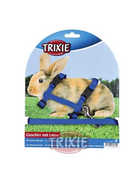 TRIXIE SET ARNÉS Y CORREA CONEJOS LISO - 3