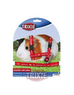 TRIXIE SET ARNÉS Y CORREA COBAYAS GUINEA PIGGY