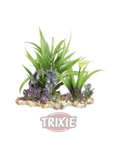 TRIXIE PLANTAS PLÁSTICO CON BASE GRAVA II 18 CM - 2