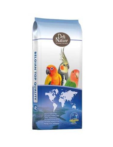 DELI NATURE Nº 30 AGAPORNIS, NINFAS Y COTORRAS BASIC - 20 KG 20 KG - 2