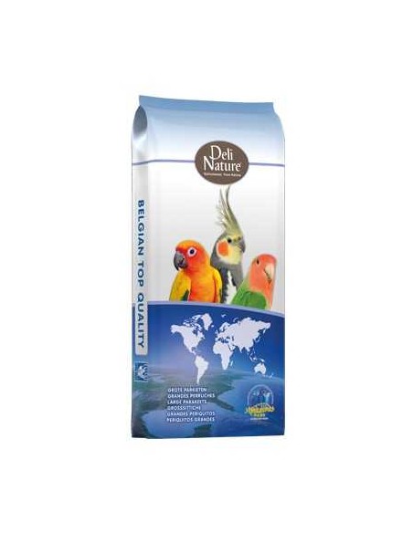 DELI NATURE Nº 30 AGAPORNIS, NINFAS Y COTORRAS BASIC - 20 KG 20 KG - 2