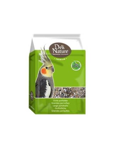 DELI NATURE NINFAS Y COTORRITAS PREMIUM 4 KG 1 KG - 2