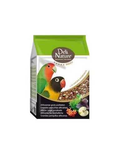 DELI NATURE MENÚ 5* COTORRAS AFRICANAS 2 5 KG 800 GR - 2