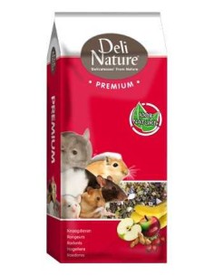 DELI NATURE PREMIUM PEQUEÑOS ROEDORES 15 KG 750 GR - 2
