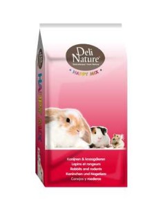 DELI NATURE HAPPY MIX PARA CONEJOS 15 KG 3 KG - 2