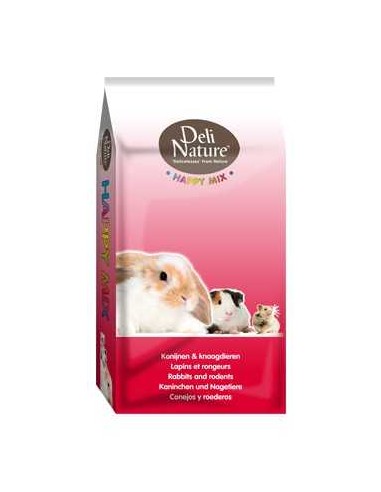 DELI NATURE HAPPY MIX PARA CONEJOS 15 KG 3 KG - 2