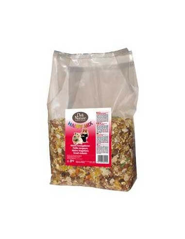 DELI NATURE HAPPY MIX PARA PEQUEÑOS ROEDORES 15 KG 3 KG - 2