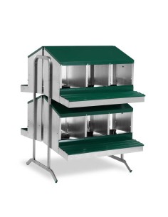 GAUN PONEDERO PARA GALLINAS CON PATAS - 12 DEPARTAMENTOS