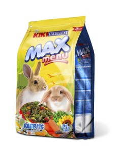 KIKI MAX MENU CONEJOS ENANOS 5 KG 2 KG 1 KG - 2