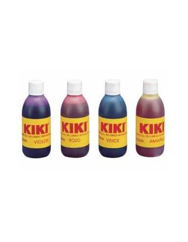 KIKI PINTURA CLASSIC PARA PALOMAS DEPORTIVAS ROJO NEGRO NARANJA AZUL AMARILLO VERDE ROSA VIOLETA 250 ML 250 ML 250 ML 250  - 2
