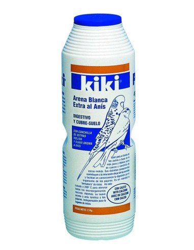 KIKI ARENA EXTRA BLANCA AL ANIS 2 KG - 2