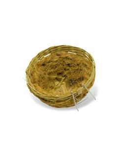 LISA NIDO DE CAÑA Y COCO PARA CANARIOS