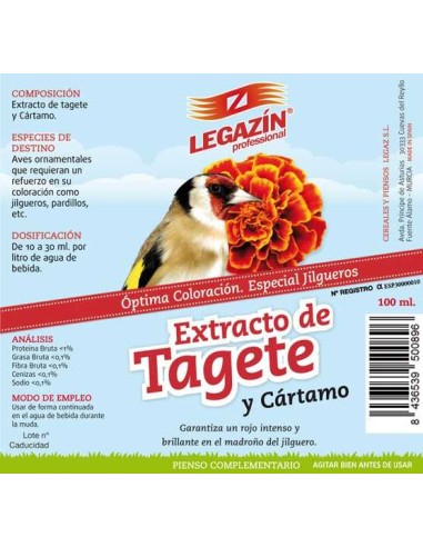 LEGAZÍN PROFESSIONAL EXTRACTO DE TAGETE - 120 ML 100 ML - 2