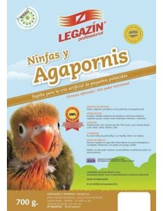 LEGAZÍN PROFESSIONAL PAPILLA NINFAS Y AGAPORNIS 2 KG 700 GR - 2