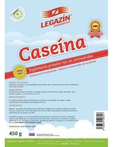 LEGAZÍN PROFESSIONAL CASEÍNA - 450 GR 450 GR - 2