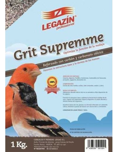 LEGAZÍN PROFESSIONAL GRIT SUPREMME 4 KG 1 KG - 2