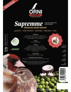 ORNI COMPLET SUPREMME VERDE NATURAL MÓRBIDA - 2 KG 2 KG - 2