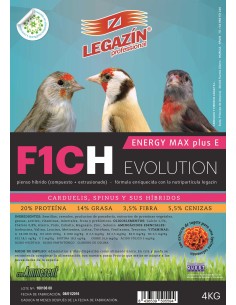 LEGAZÍN PIENSO F1CH EVOLUTION 4 KG 800 GR - 2
