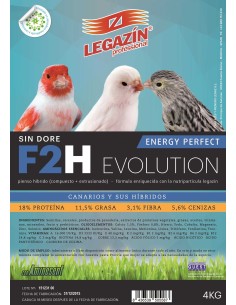 LEGAZÍN PIENSO F2H EVOLUTION 4 KG 800 GR - 2