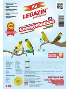 LEGAZÍN PIENSO F3 ENERGY MEDIUM 4 KG 800 GR - 2