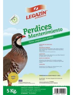 LEGAZÍN PIENSO PERDICES MANTENIMIENTO 5 KG 25 KG - 2