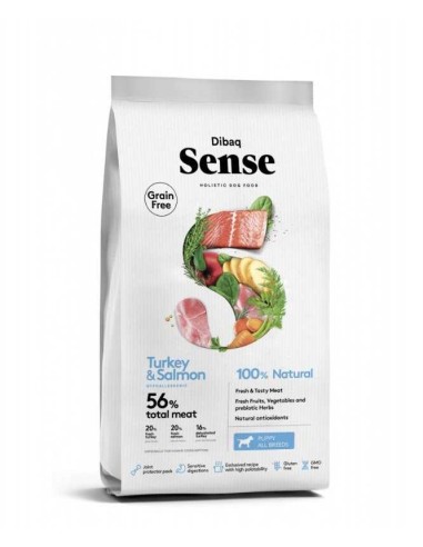 DIBAQ SENSE PUPPY SALMON & PAVO 2 KG 12 KG - 2