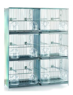 RSL JAULA 6 DEPARTAMENTOS ZINCADA