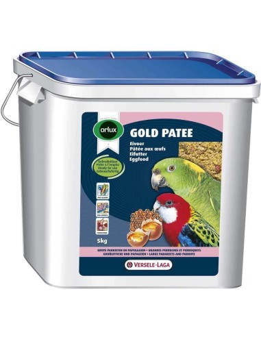 VERSELE LAGA ORLUX GOLD PATEE PARA LOROS Y AGAPORNIS - 5 KG 5 KG - 2