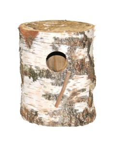 BENELUX NIDO DE TRONCO NATURAL PARA LOROS PEQUEÑOS 25 X 35 CM - 2
