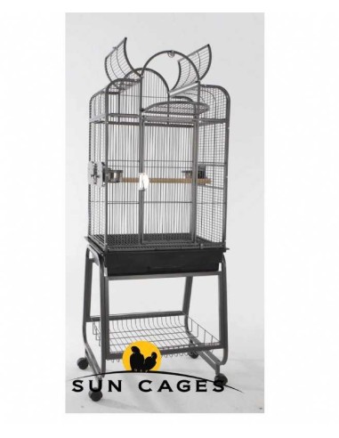SUN PARROTS JAULA LOROS SAN REMO GRIS SUN CAGES