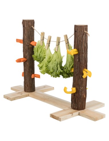 TRIXIE ÁRBOL DE COMIDA NATURAL LIVING DUO, 53 X 34 X 25 CM 53 X 34 X 25 CM - 2