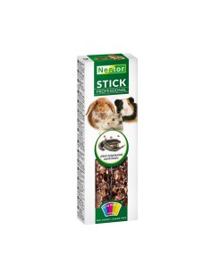 NESTOR STICKS PROFESIONAL ALGARROBA PARA CONEJOS Y ROEDORES 110G (2 UNID.) - 2