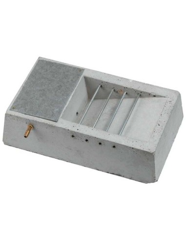 GALIAN COGASA BEBEDERO PERDIZ CAMPO EN HORMIGON 41 X 23 X 11 CM - 2
