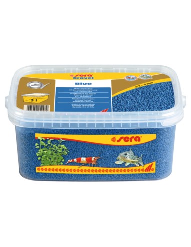 SERA GRAVEL BLUE Ø 2 - 3 MM 3 LITROS - 2