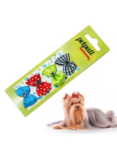 PETPALL LAZOS PERRO CON CLIP - 4 UNID.