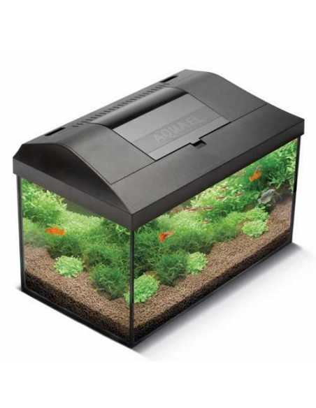 AQUAEL ACUARIO COMPLETO LEDDY NEGRO 