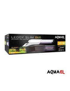 AQUAEL PANTALLA LEDDY SLIM DUO BLANCA SUNNY & PLANT 