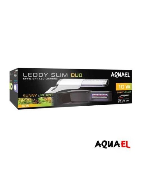 AQUAEL PANTALLA LEDDY SLIM DUO BLANCA SUNNY & PLANT 