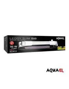 AQUAEL PANTALLA LEDDY SLIM DUO BLANCA SUNNY & PLANT  2