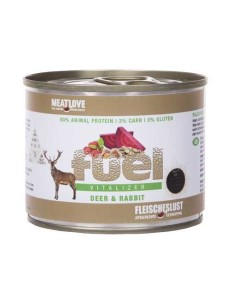 MEATLOVE FUEL CIERVO Y CONEJO - REVITALIZADOR 200 GR - 2